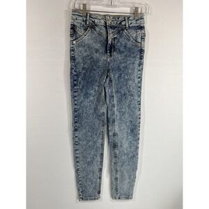 We The Free Women's Jeans 27 Skinny Girlfriend Slim Leg Blue Denim